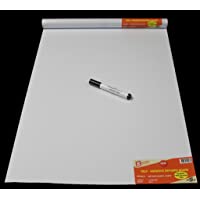 Dintex Lámina Autoadhesiva Decorada- Vinilo- Blanco- 45 cm x 1-5 m